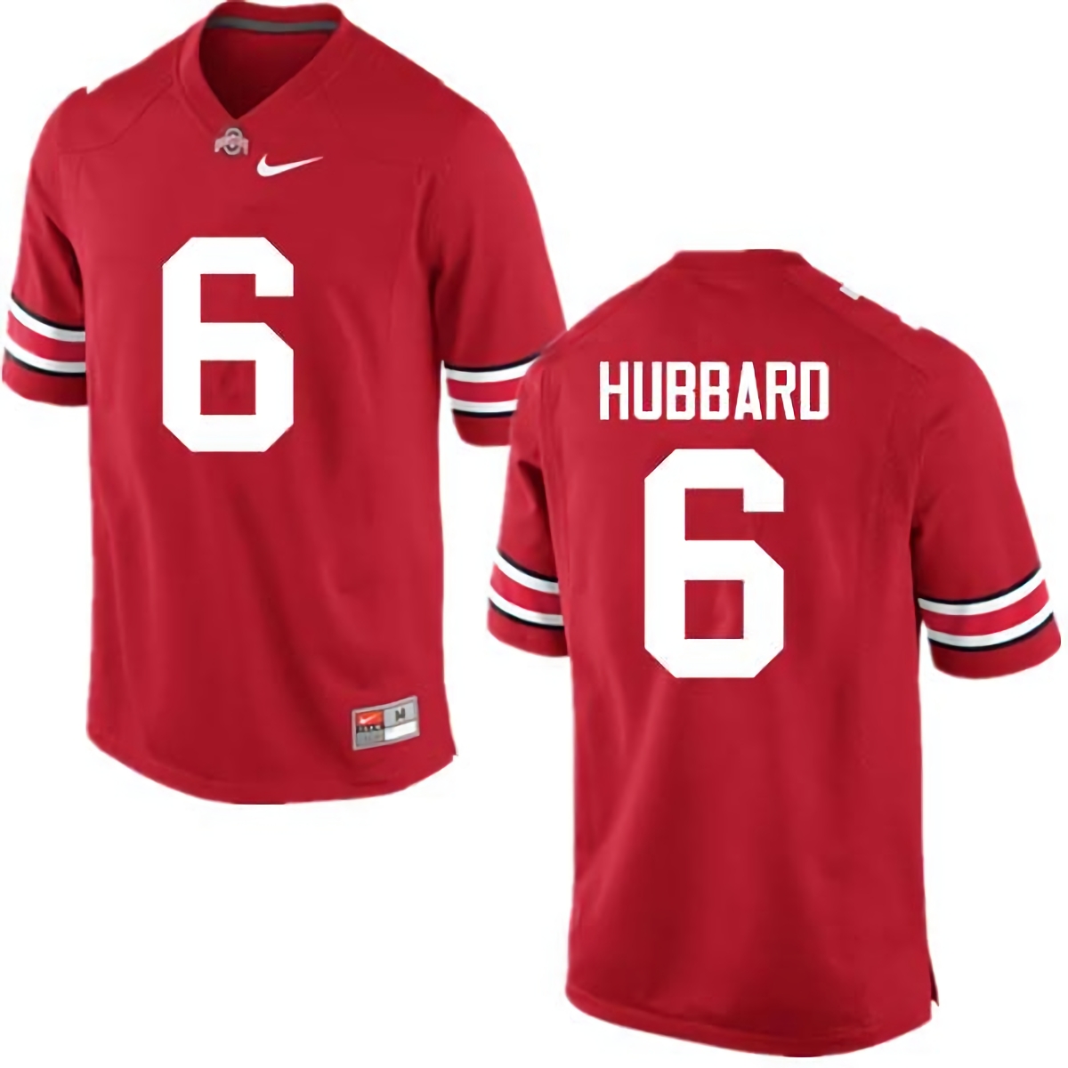 Sam Hubbard Ohio State Buckeyes Men's NCAA #6 Nike Red College Stitched Football Jersey XGJ1356PW
